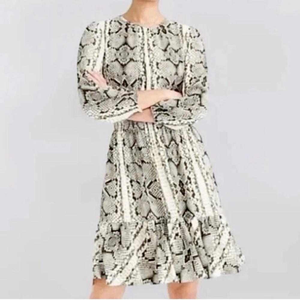 J. Crew Snake Skin Print Dress. Size Small. Never Worn